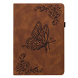 Case for Lenovo Tab M11, Butterfly, brown