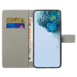 Flip case for Motorola Moto G53 5G / G23 / G13, Wallet, colorful jellyfish, black