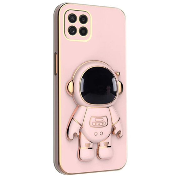 Case for Samsung Galaxy A22 5G, Astronaut, pink rose gold