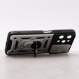 Case for Xiaomi Redmi 12, CamShield Slide, silver