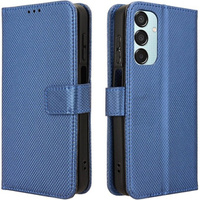 Flip case for Samsung Galaxy M15 5G, Wallet Smart Magnet, blue