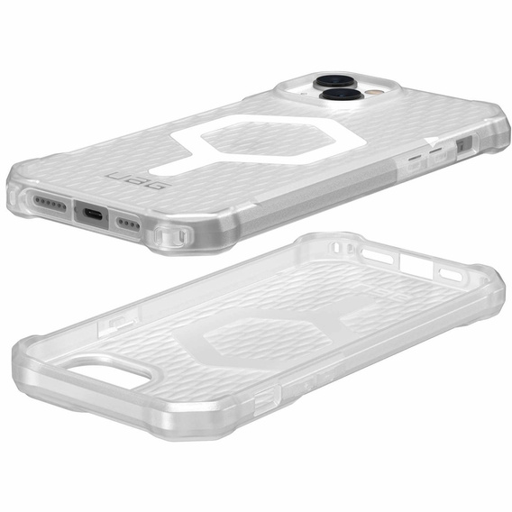 Urban Armor Gear Case for iPhone 14 Plus, Essential Armor MagSafe, transparent