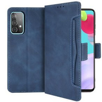 Flip case for Samsung Galaxy A52 / A52s, Card Slot, blue