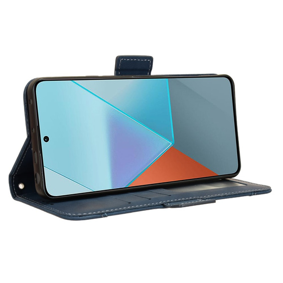 Flip case for Xiaomi Redmi Note 13 Pro 5G, Card Slot, blue