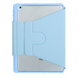 Keyboard case for iPad 11" 2025 A16 (11 gen.) / iPad 10.9" 2022 (10 gen.), Rotary 360° Leather, light blue