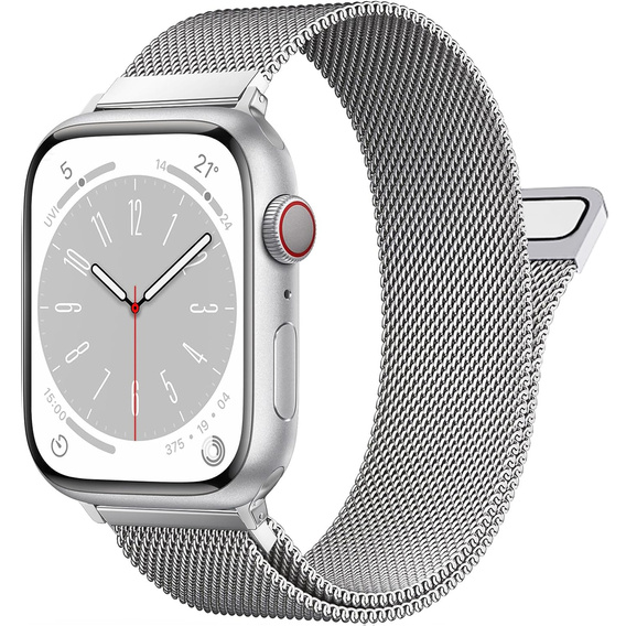 Milanese bracelet for Apple Watch 1/2/3/4/5/6/7/8/SE/ULTRA (42/44/45/49 MM) - Silver