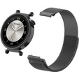 Milanese bracelet 18mm for Garmin Vivoactive 4S, Black