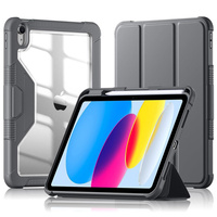 Case for iPad 11" 2025 A16 (11 gen.) / iPad 10.9" 2022 (10 gen.), Smartcase Hybrid, with stylus space, pink