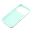 Silicone sleeve for iPhone 17 Pro, for MagSafe, anti-shock, green
