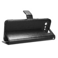 Flip case for Asus ROG Phone 7 5G, Crazy Horse Wallet, black