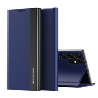 Flip case for Samsung Galaxy S22 Ultra 5G, Side Magnetic, dark blue