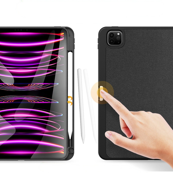 Case for iPad Pro 13" 2024, Dux Ducis Domo, black