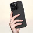 Case for iPhone 16 Pro, Aramid Fiber Cover, black