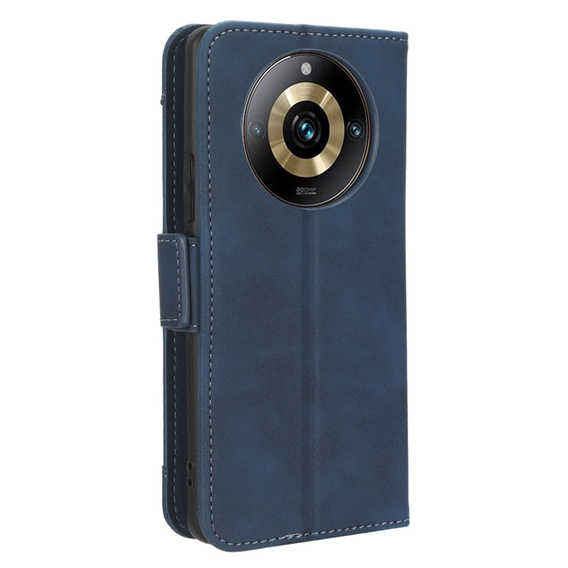 Flip case for Realme 11 Pro 5G / Pro+ 5G, Card Slot, dark blue