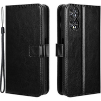Flip case for TCL 40 NxtPaper, Crazy Horse Wallet, black