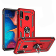 Armor Case for Samsung Galaxy A20E, Nox Case Ring, red