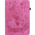 Flap case for Lenovo Tab P12, flower, pink