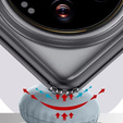 Fusion Hybrid case with MagSafe magnetic ring for Xiaomi 13 Ultra