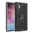 Armor Case for Samsung Galaxy Note 10+ Plus, Nox Case Ring, black