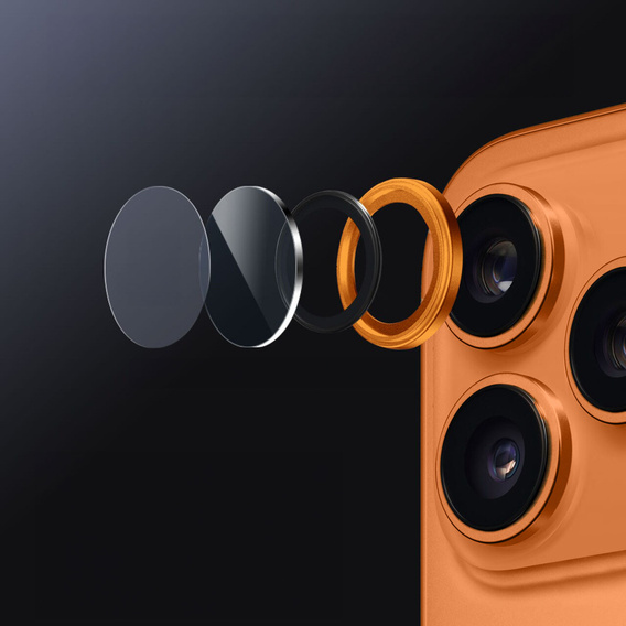 ERBORD OPTIK Pro Camera Glass for iPhone 17 Pro / 17 Pro Max