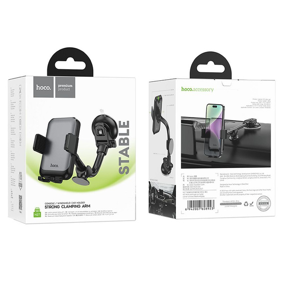 Hoco H27 suction cup car mount for windscreen/dashboard