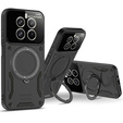 Armored Case for Realme 12 Pro 5G / 12 Pro+ 5G, Magnetic Ring, black