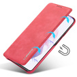 Flip case for Samsung Galaxy S22+ Plus 5G, LC.IMEEKE, red