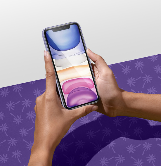 Shy Palm Privacy Tempered Glass for iPhone 11