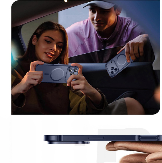 Metal Frame Case for MagSafe for iPhone 17 Pro Max