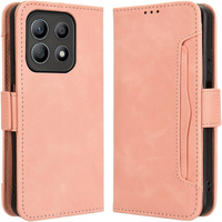Flip case for Motorola Moto G56 5G, Card Slot, pink