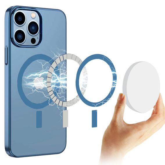 Case for iPhone 13 Pro Max, ERBORD Hybrid MagSafe Case, blue