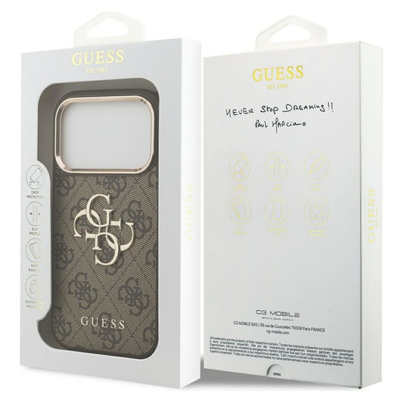 GUESS 4G Big Classic Logo case for iPhone 17 Pro