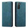 CASEME case for Samsung Galaxy S21 FE, Leather Wallet Case, green