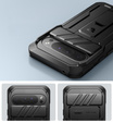 Armored case for Google Pixel 9 Pro XL, Dexnor Full Body (Two Frames), black