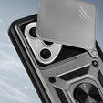 Case for Honor 400 Pro 5G, CamShield Slide, silver