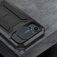 Armored case for iPhone 14, R-JUST CamShield Slide, black