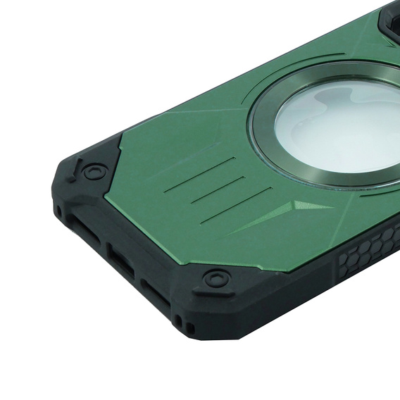 Case for iPhone 14, Heavy Duty, for MagSafe, green