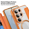 RFID Wallet MagSafe flip case with camera protection for Samsung Galaxy S26 Ultra