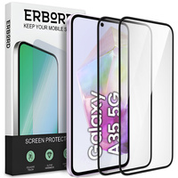2x Ceramic ERBORD Hybrid Glass for Samsung Galaxy A35 5G