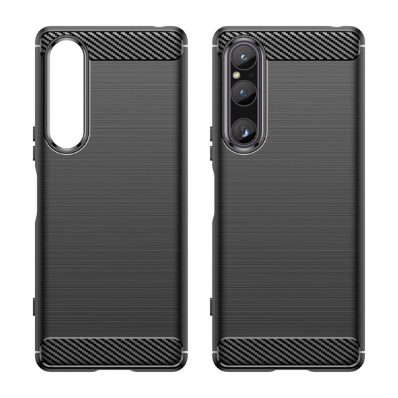 Case for Sony Xperia 1 V, Carbon, black