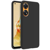 Thin Case for Oppo Reno8 T, Slim, black
