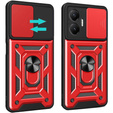 Case for Xiaomi Poco F7, CamShield Slide, red