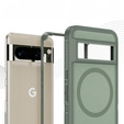 Case with frame for Google Pixel 8 Pro, for MagSafe, green