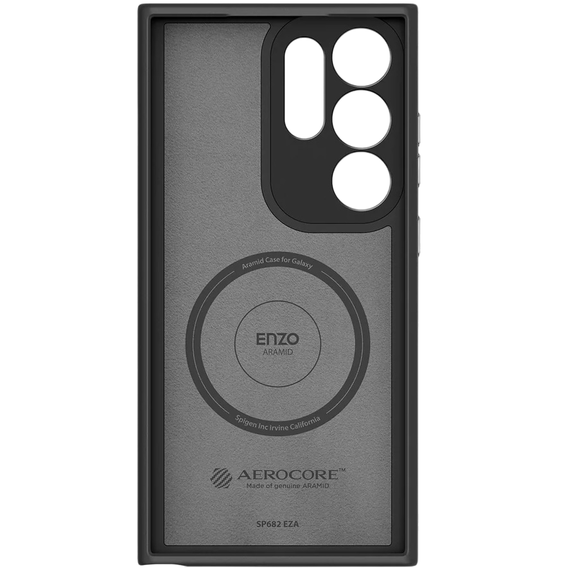 Spigen Enzo Aramid Case Black for Samsung Galaxy S24 Ultra
