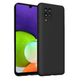 Case for Samsung Galaxy A22 / M22 4G / LTE, Silicone Lite, black