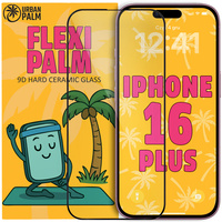 9D Flexi Palm ceramic glass for iPhone 16 Plus