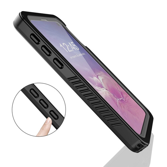 IP68 Waterproof Case for Samsung Galaxy S10e, black