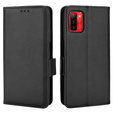 Flip case for Ulefone Note 12P, Wallet Litchi Magnet, black