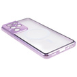 Magnetic Dual Glass MagSafe case for Samsung Galaxy S21 Ultra, purple