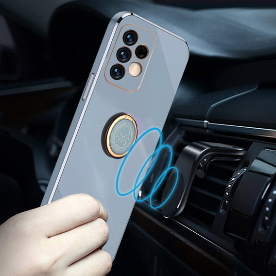 Case for Samsung Galaxy A13 4G, Electro Ring, blue